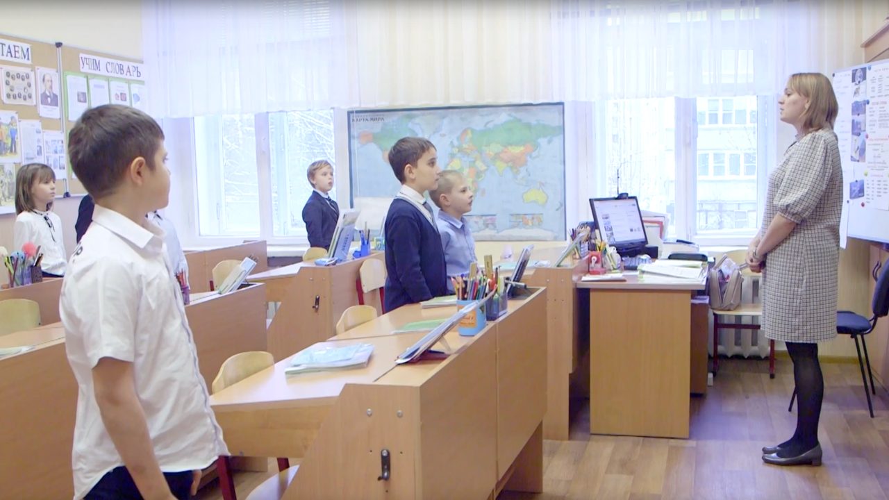 Урок английского языка в 3 классе