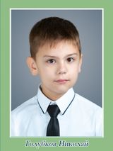 Голубков Николай, 4а класс